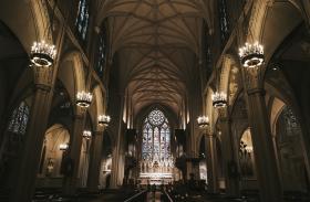 interior of a catholic church